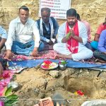 Kalikamai Rural Municipality Chairman Gupta begins construction of a 4-room building at a cost of 5.5 million