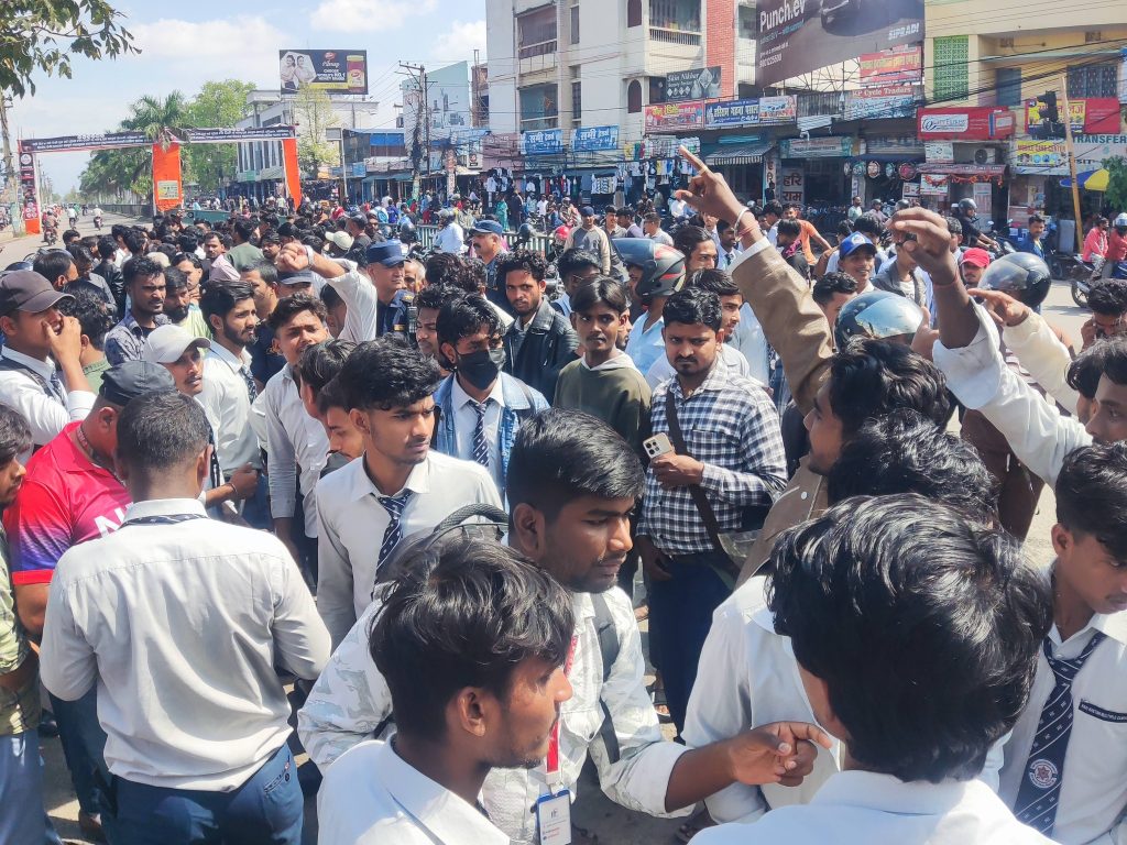 Hari Khetan 12 Student Protest Birgunj 2082 (2)