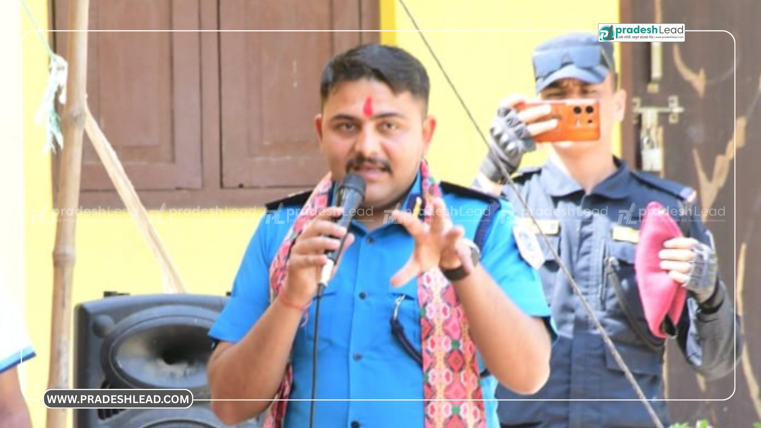 Police Inspector Pradeep Paudel Honored with Cash Award