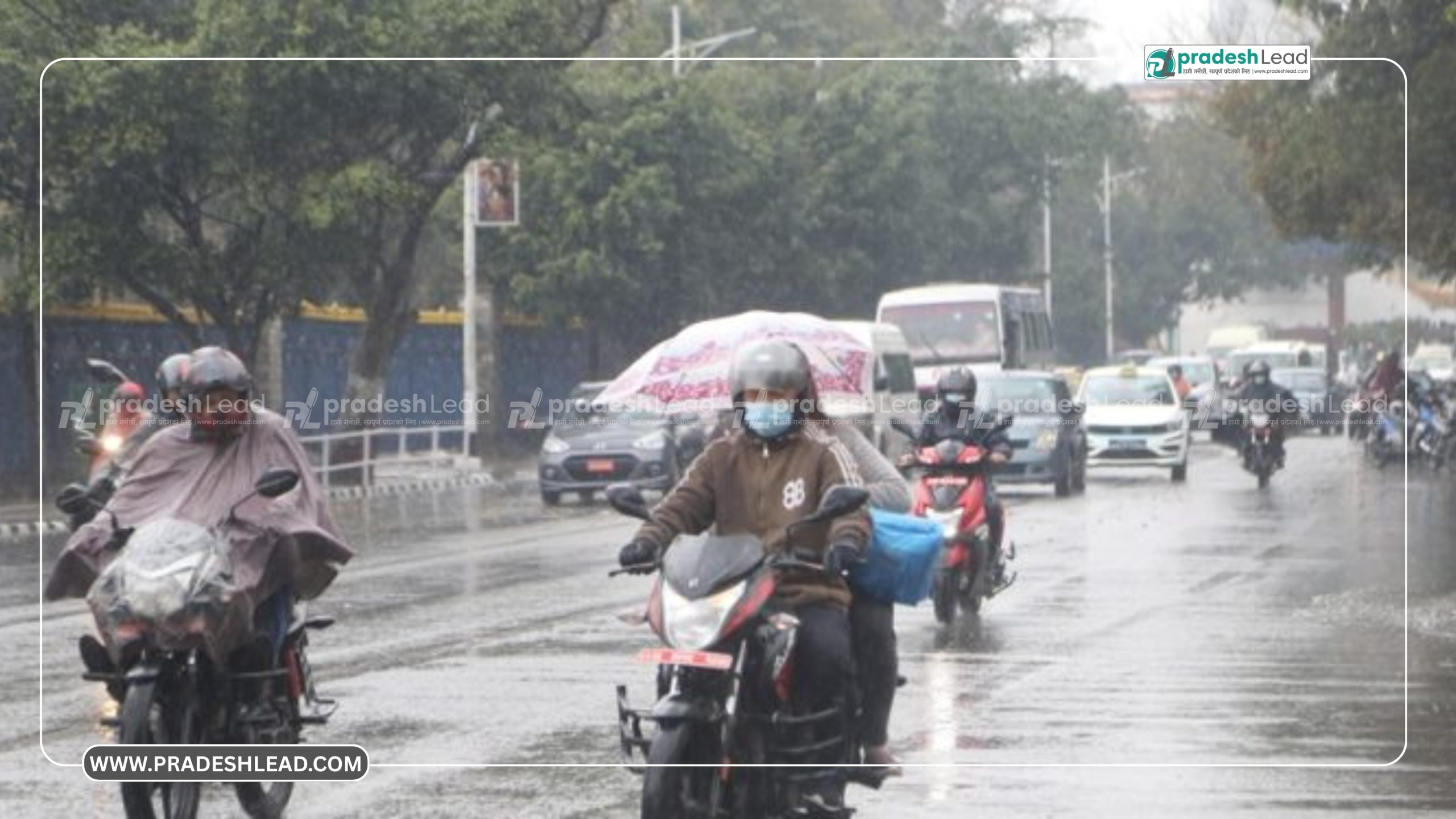Heavy Rain, Storms, and Hail Hit Across Nepal