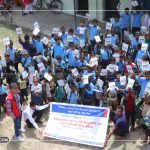 Educational materials distributed to 102 students in Sakhuwa Prasauni, Parsa, new enthusiasm in children’s education