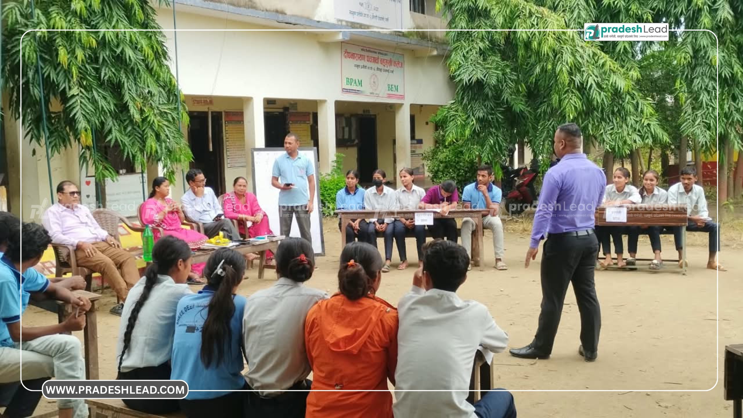 Quiz Competition Held at Dip Narayan Adarsha Model Secondary School; Karnali Province Group Secures First Place
